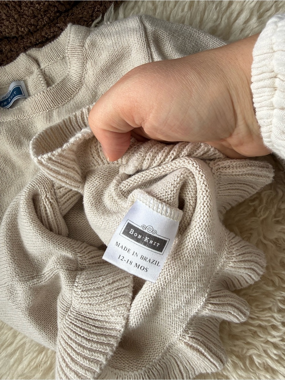 Bonknit Ruffled Sweater - Picture 3 of 4